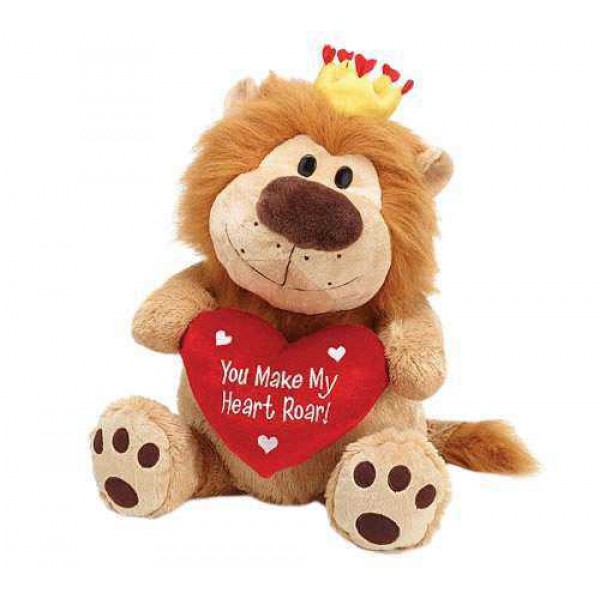 Brown 15 Inch Lion King of the Jungle Animal Soft Toy